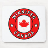 Tapis De Souris Winnipeg Canada (Devant)