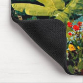 Tapis De Souris Winslow Homer : Jardin aux fleurs et bungalow (Coin)