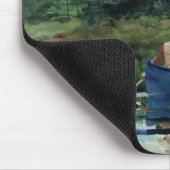 Tapis De Souris Winslow Homer - le bateau bleu (Coin)