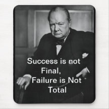 Winston Churchill - Mousepad - succès