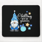 Tapis De Souris Winter Gnome, Nordic, Christmas Gnome (Devant)