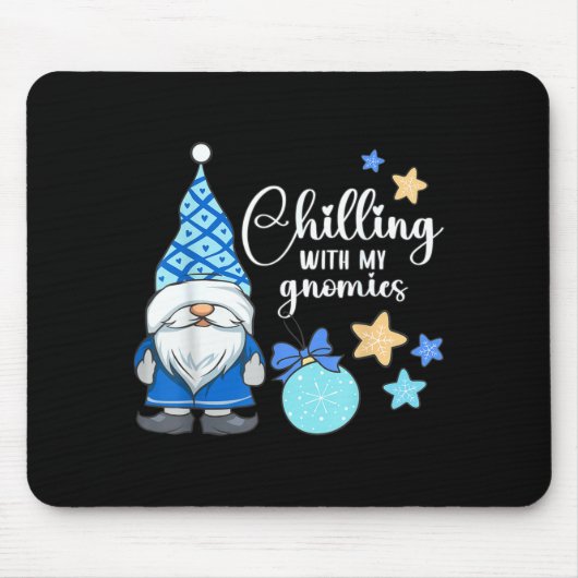 Tapis De Souris Winter Gnome, Nordic, Christmas Gnome (Devant)