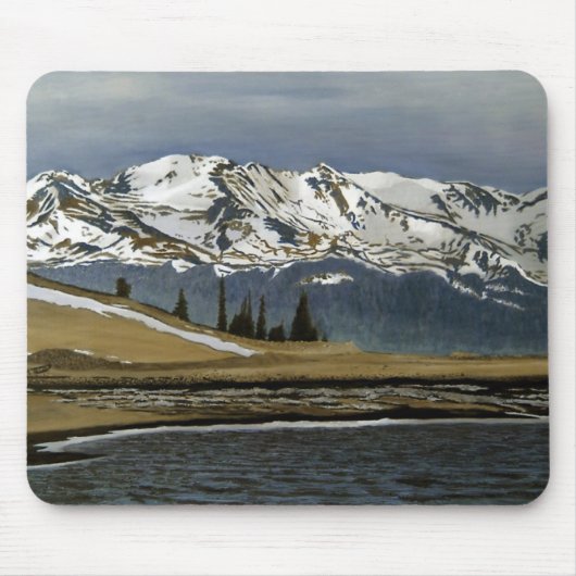 Tapis De Souris Winter Leadville Colorado (Devant)