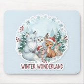 Tapis De Souris Winter Wonderland Mouse Pad (Devant)