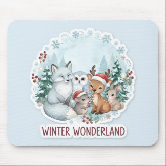 Tapis De Souris Winter Wonderland Mouse Pad