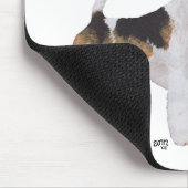 Tapis De Souris Wire Fox Terrier de retour à l'école (Coin)