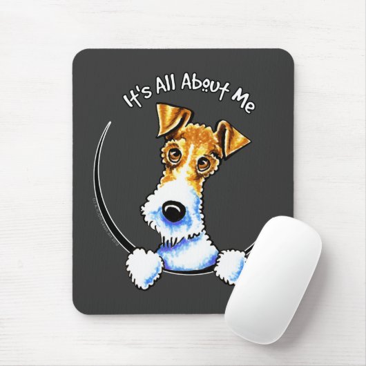 Tapis De Souris Wire Fox Terrier IAAM (Avec souris)