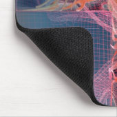 Tapis De Souris Wireframe de l'intérieur d'un rein (Coin)