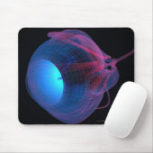 Tapis De Souris Wireframe des muscles de l'oeil (Avec souris)
