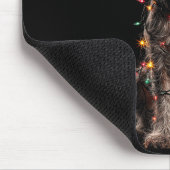 Tapis De Souris Wirehaired Inting Griffon Christmas Graphics Dog L (Coin)