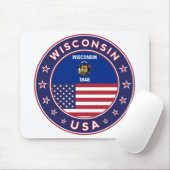 Tapis De Souris Wisconsin (Avec souris)