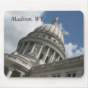 Tapis De Souris Wisconsin Capitol Mousepad