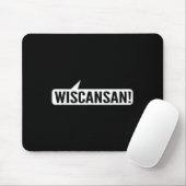 Tapis De Souris Wisconsin Funny - Wiscansan (Avec souris)