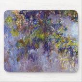Tapis De Souris Wisteria (moitié gauche) par Claude Monet (Devant)