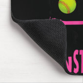 Tapis De Souris With Jesus In Her Heart And A Softball She Is Unst (Coin)