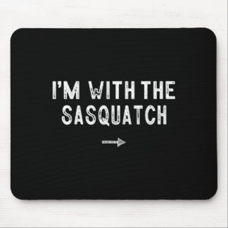 Tapis De Souris With The Sasquatch Costume Matching Lazy Halloween