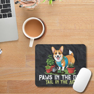 Tapis De Souris Witty Corgi Mousepad