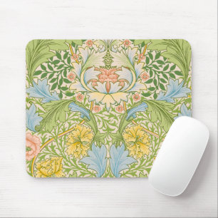 Tapis De Souris Wm Morris Myrtle Floral Art Nouveau Pastel
