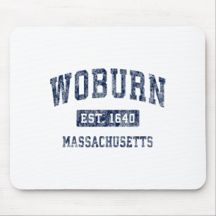 Tapis De Souris Woburn Massachusetts Ma Vintage Établie Premium T