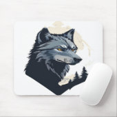 Tapis De Souris Wolf 05 (Avec souris)