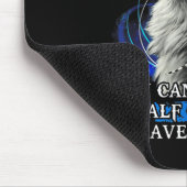 Tapis De Souris Wolf Don't Judge Me You Can't Handle Half (Coin)