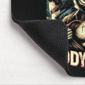 Tapis De Souris Wolf Dont Worry Kitten Daddys Here Meme Cringe Men (Coin)