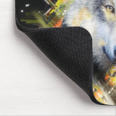 Tapis De Souris Wolf fractal (Coin)