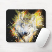 Tapis De Souris Wolf fractal (Avec souris)