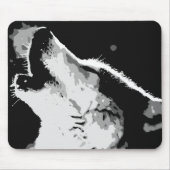 Tapis De Souris Wolf Howling (Devant)