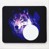 Tapis De Souris Wolf & Moon (Devant)