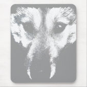 Tapis De Souris Wolf Pup Mousepad Cadeaux Sled Chien Husky Chiens (Devant)
