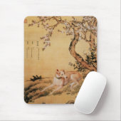 Tapis De Souris Wolf Shanxing~(睒 狼 星)~Greyhound Giuseppe Castiglio (Avec souris)