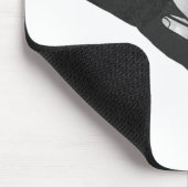 Tapis De Souris Wolf Silhouette (Coin)