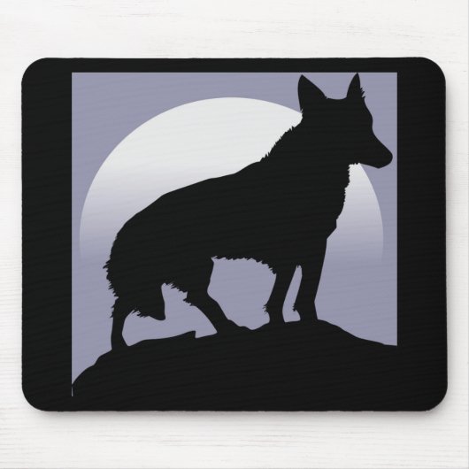 TAPIS DE SOURIS WOLF SILHOUETTE (Devant)