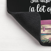 Tapis De Souris Woman Cannot Survive On Books Alone She Also Needs (Coin)