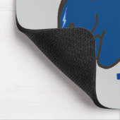 Tapis de souris Wombat bleu (Coin)