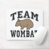 Tapis De Souris Wombat V d'équipe (Avec souris)