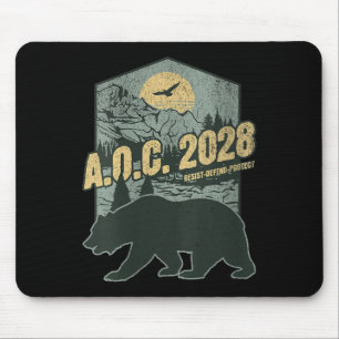 Tapis De Souris Womens Aoc 2028 Pour Le Président Résister À L'Our