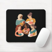 Tapis De Souris Womens Breastfeeding Lactation Consultant Birth Wo (Avec souris)