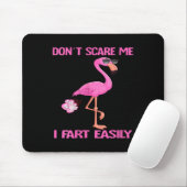 Tapis De Souris Womens Cute Don't E Me I Fart Easy Fart Joke Flami (Avec souris)