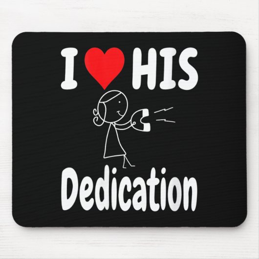 Tapis De Souris Women's Funny Valentine's Day Couple Matching I Lo (Devant)