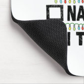 Tapis De Souris Womens Funny Xmas Nice Naughty I Tried Christmas L (Coin)