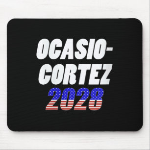 Tapis De Souris Womens Ocasio-cortez 2028 - Aoc For President V-ne