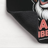 Tapis De Souris Womens Santa Vibes Only Funny P Culture Christmas  (Coin)