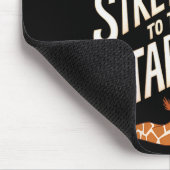 Tapis De Souris Womens Stretch Toward The Galaxy Sitive Yoga Giraf (Coin)