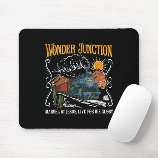 Tapis De Souris Wonder Junction Marvel At Jesus Christian Summer B (Avec souris)