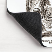 Tapis De Souris Wonderland Alice Go Among Mad People Citation (Coin)