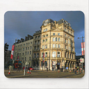 Tapis De Souris Wood Street, Cardiff, Pays de Galles
