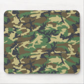 Tapis De Souris Woodlands Camouflage Outdoorsman Cadeau (Devant)