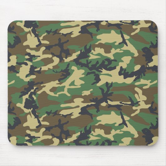 Tapis De Souris Woodlands Camouflage Outdoorsman Cadeau (Devant)